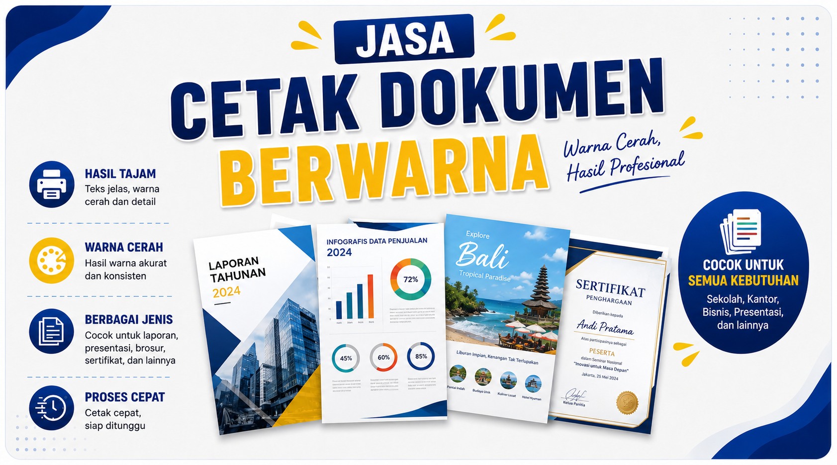 Cetak Dokumen Berwarna